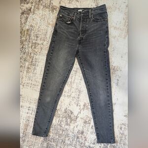 Levi's Dark Gray Skinny Jeans